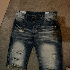 Smoke Rise Denim Shorts Size 34